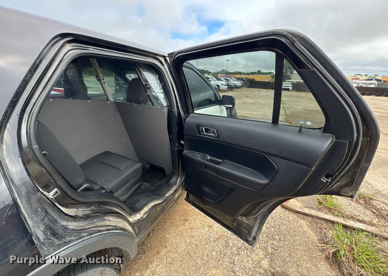image for item DU9831 2018 Ford Explorer Police Interceptor SUV