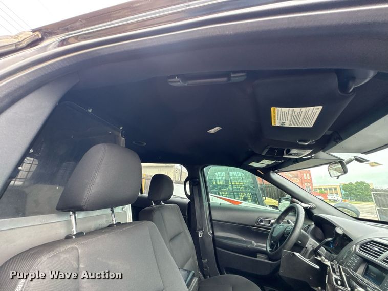 image for item DU9831 2018 Ford Explorer Police Interceptor SUV