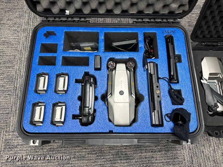 image for item DU9832 (2) DJI Mavic Pro Platinum M1X drones