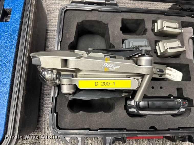 image for item DU9832 (2) DJI Mavic Pro Platinum M1X drones