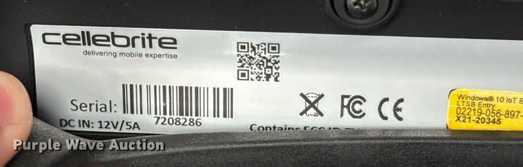 image for item DU9833 Cellebrite universal forensics extraction device