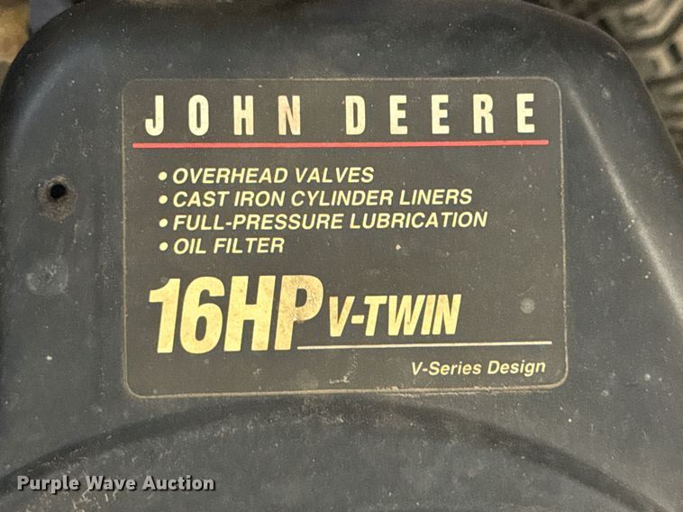 image for item DU9834 1999 John Deere LT166 lawn mower