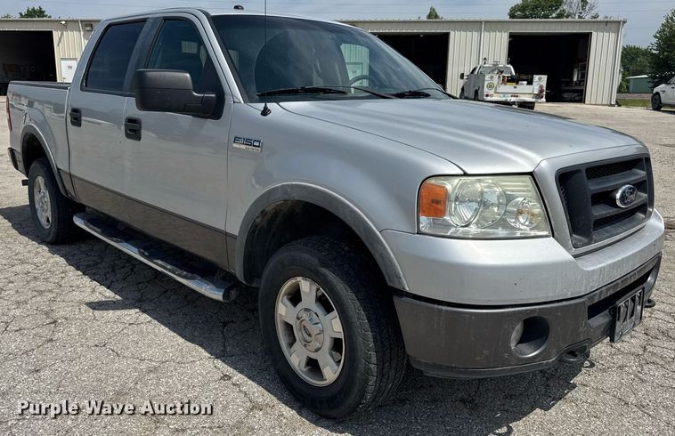 image for item DV4144 2007 Ford F150 SuperCrew pickup truck