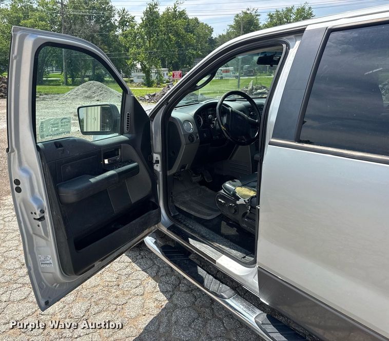 image for item DV4144 2007 Ford F150 SuperCrew pickup truck