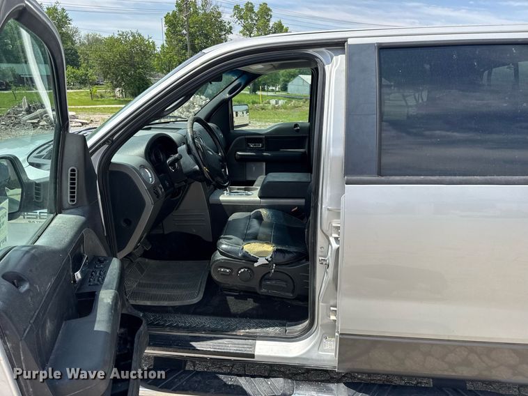 image for item DV4144 2007 Ford F150 SuperCrew pickup truck