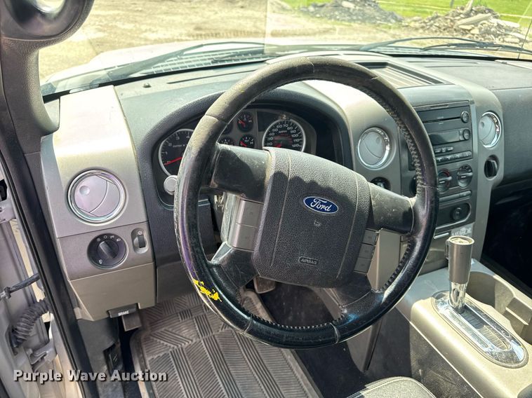 image for item DV4144 2007 Ford F150 SuperCrew pickup truck