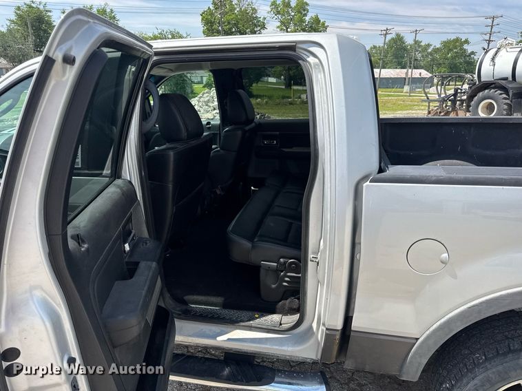 image for item DV4144 2007 Ford F150 SuperCrew pickup truck