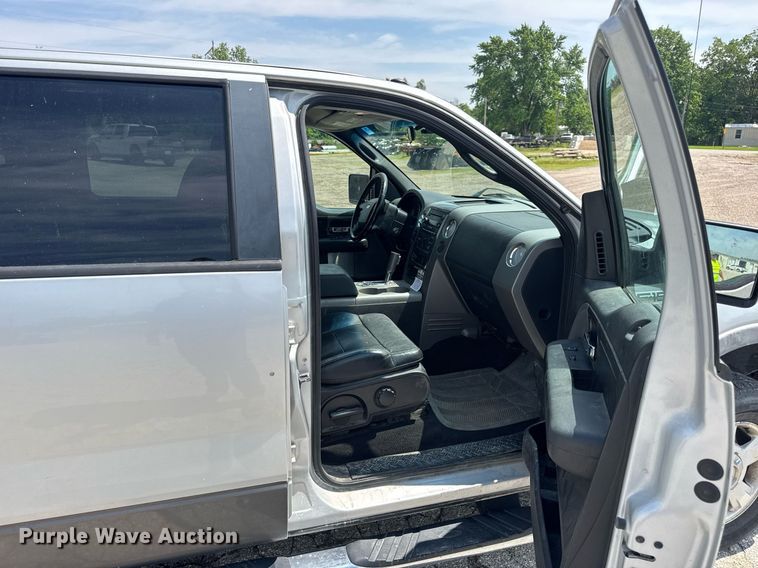 image for item DV4144 2007 Ford F150 SuperCrew pickup truck