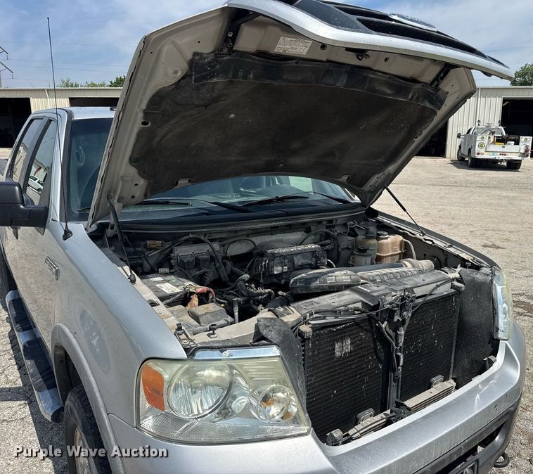 image for item DV4144 2007 Ford F150 SuperCrew pickup truck