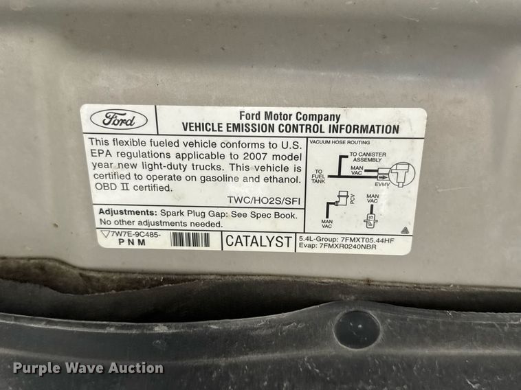 image for item DV4144 2007 Ford F150 SuperCrew pickup truck