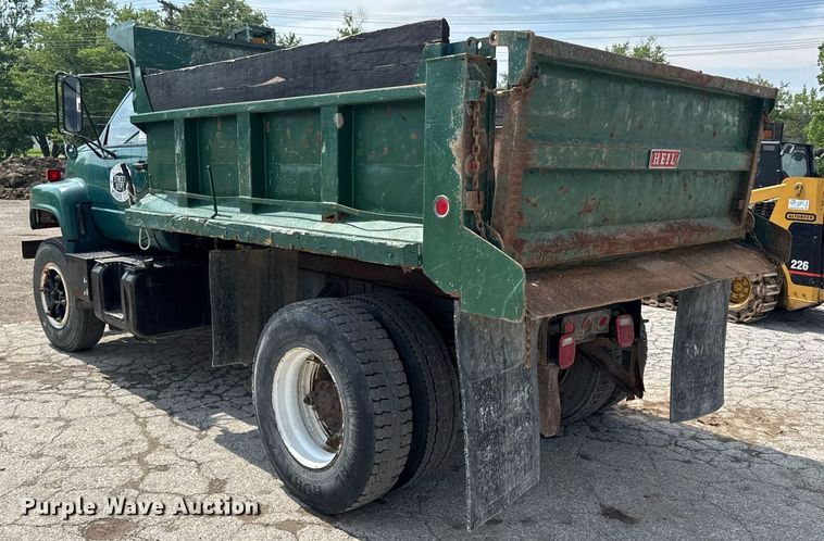 image for item DV4146 1990 Chevrolet C7 dump truck