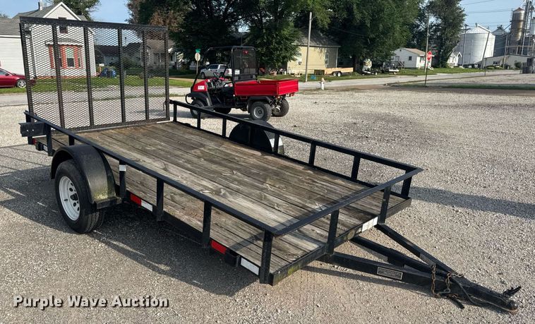image for item DV4188 2001 Trailerman utility trailer