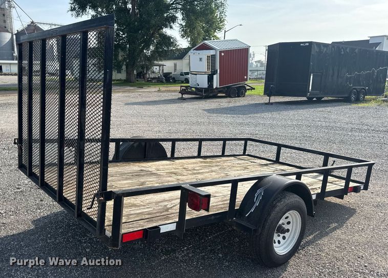 image for item DV4188 2001 Trailerman utility trailer