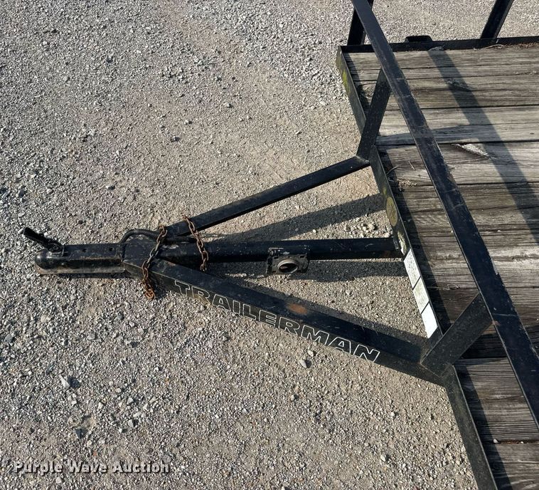 image for item DV4188 2001 Trailerman utility trailer