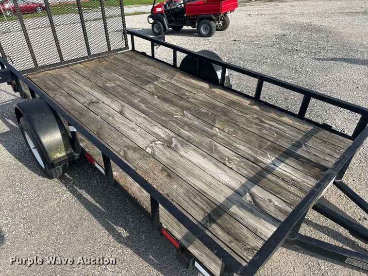 image for item DV4188 2001 Trailerman utility trailer