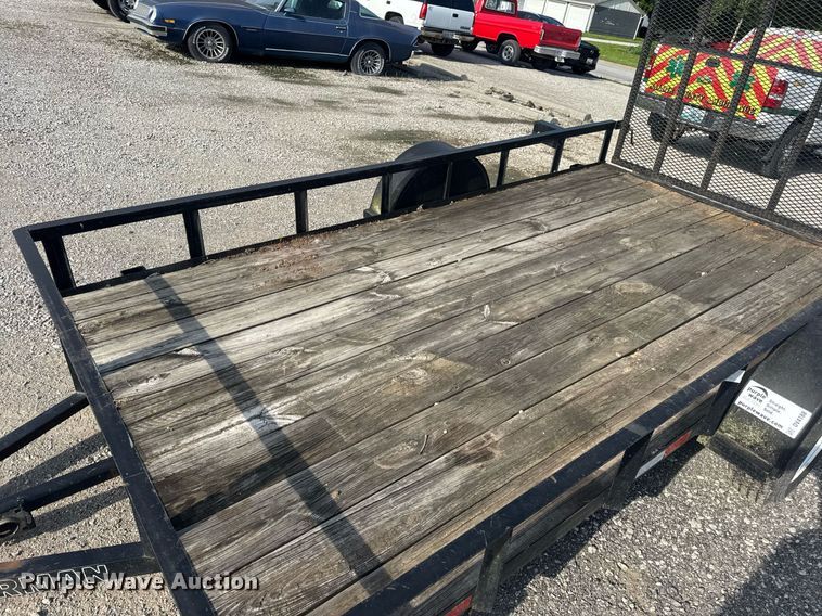 image for item DV4188 2001 Trailerman utility trailer