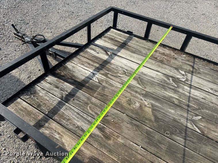 image for item DV4188 2001 Trailerman utility trailer