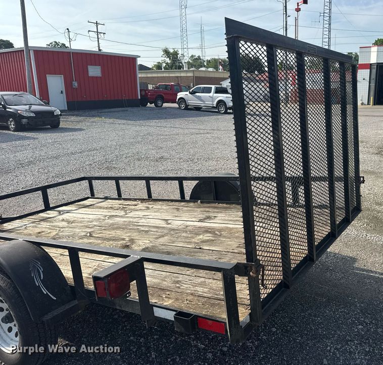 image for item DV4188 2001 Trailerman utility trailer