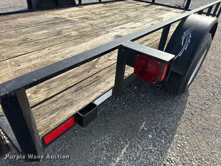 image for item DV4188 2001 Trailerman utility trailer
