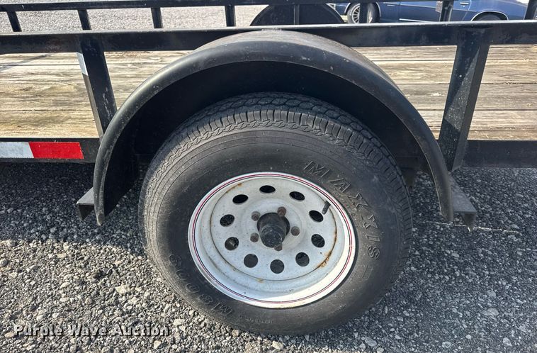 image for item DV4188 2001 Trailerman utility trailer