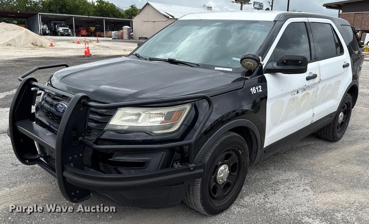 image for item DX5476 2016 Ford Explorer Police Interceptor SUV