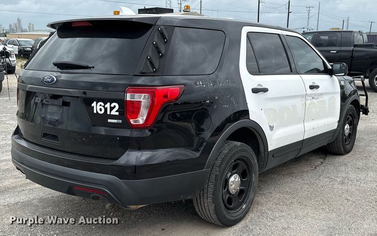 image for item DX5476 2016 Ford Explorer Police Interceptor SUV