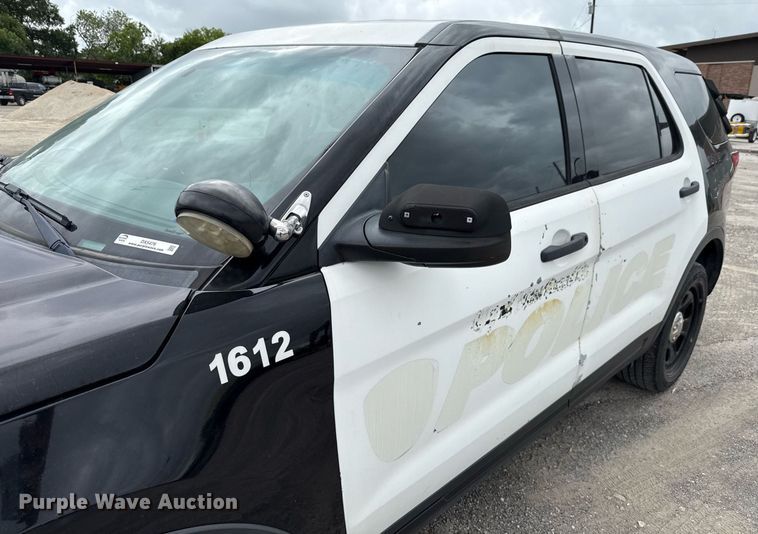 image for item DX5476 2016 Ford Explorer Police Interceptor SUV
