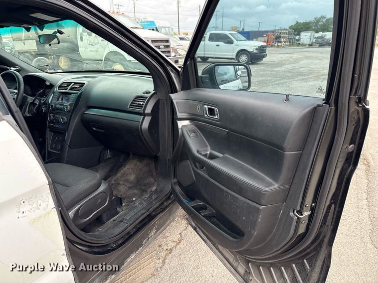 image for item DX5476 2016 Ford Explorer Police Interceptor SUV