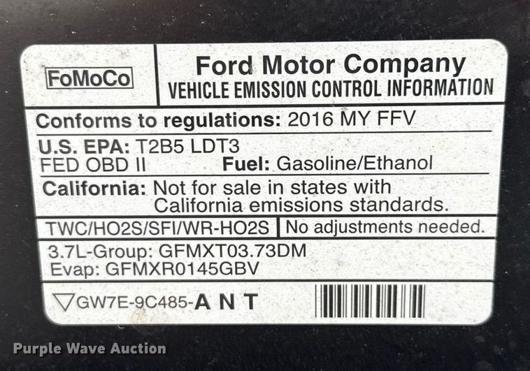 image for item DX5476 2016 Ford Explorer Police Interceptor SUV