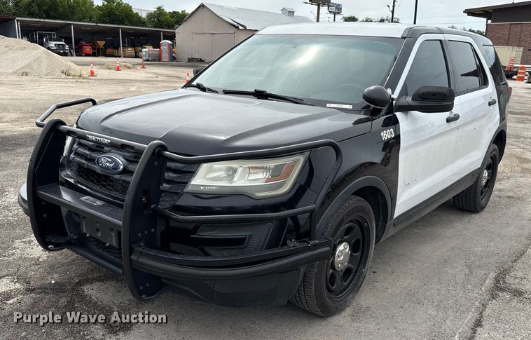 image for item DX5482 2016 Ford Explorer Police Interceptor SUV
