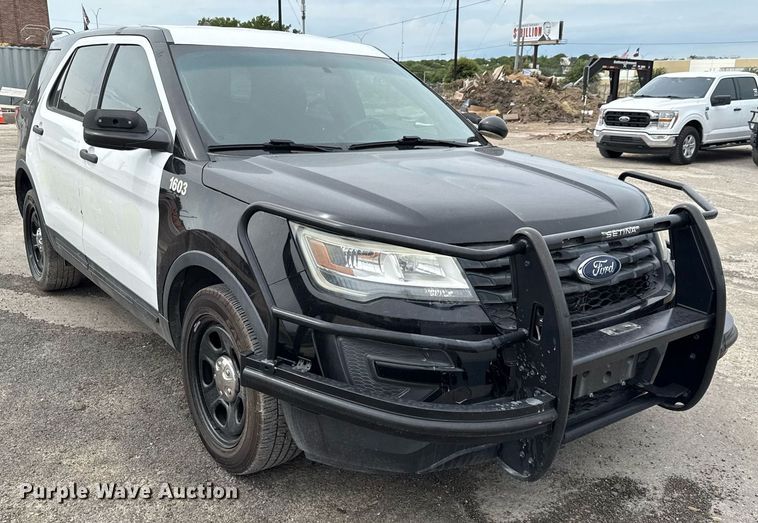 image for item DX5482 2016 Ford Explorer Police Interceptor SUV
