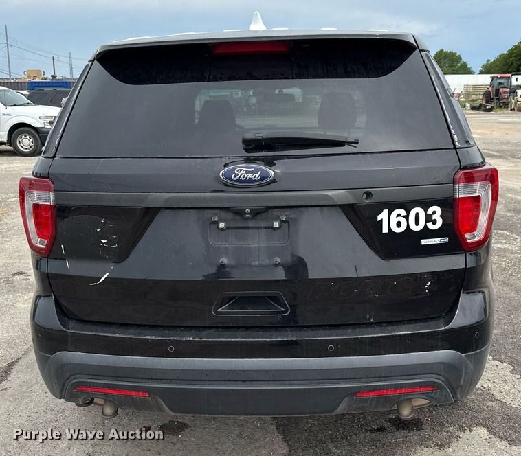 image for item DX5482 2016 Ford Explorer Police Interceptor SUV