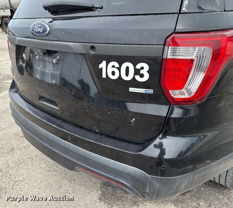 image for item DX5482 2016 Ford Explorer Police Interceptor SUV