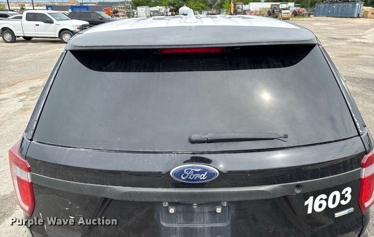 image for item DX5482 2016 Ford Explorer Police Interceptor SUV