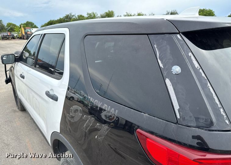 image for item DX5482 2016 Ford Explorer Police Interceptor SUV