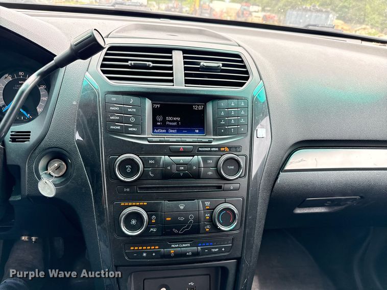 image for item DX5482 2016 Ford Explorer Police Interceptor SUV