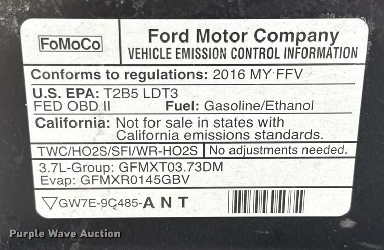 image for item DX5482 2016 Ford Explorer Police Interceptor SUV