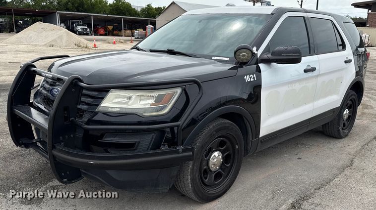 image for item DX5483 2016 Ford Explorer Police Interceptor SUV