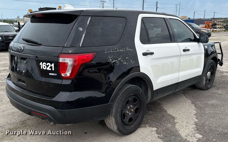 image for item DX5483 2016 Ford Explorer Police Interceptor SUV