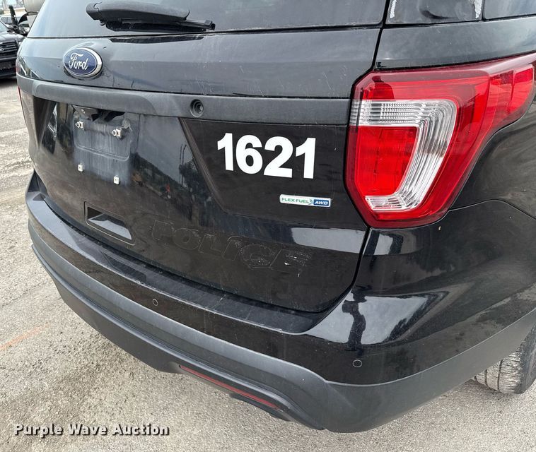 image for item DX5483 2016 Ford Explorer Police Interceptor SUV