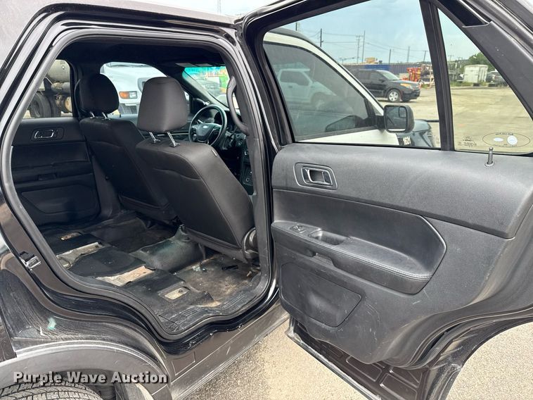 image for item DX5483 2016 Ford Explorer Police Interceptor SUV