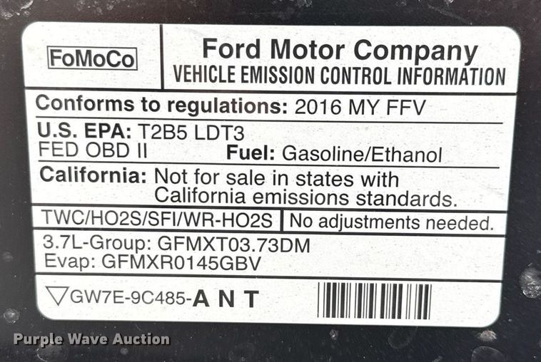 image for item DX5483 2016 Ford Explorer Police Interceptor SUV