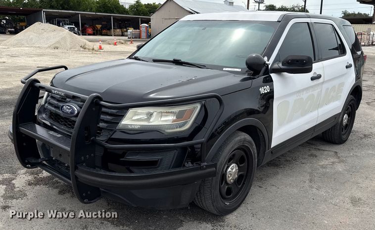 image for item DX5484 2016 Ford Explorer Police Interceptor SUV