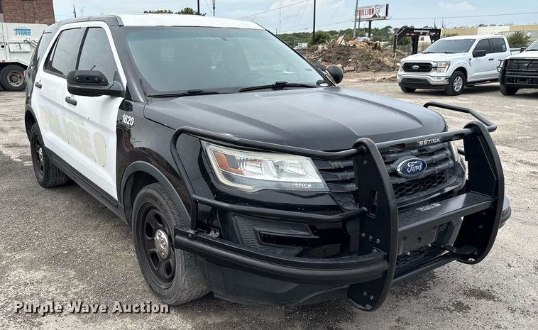 image for item DX5484 2016 Ford Explorer Police Interceptor SUV
