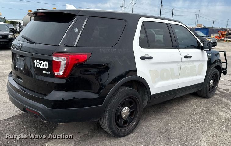 image for item DX5484 2016 Ford Explorer Police Interceptor SUV