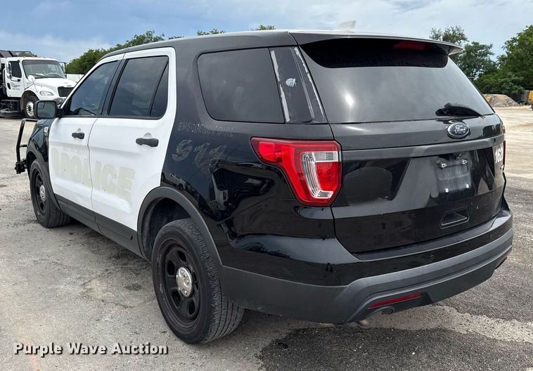 image for item DX5484 2016 Ford Explorer Police Interceptor SUV