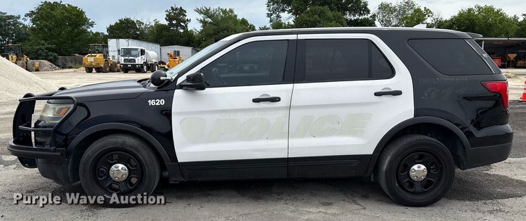 image for item DX5484 2016 Ford Explorer Police Interceptor SUV