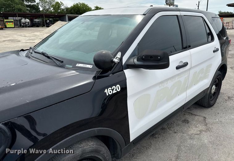 image for item DX5484 2016 Ford Explorer Police Interceptor SUV