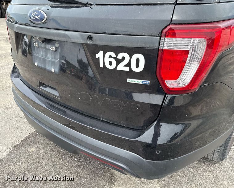 image for item DX5484 2016 Ford Explorer Police Interceptor SUV