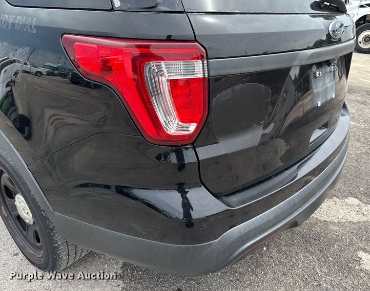 image for item DX5484 2016 Ford Explorer Police Interceptor SUV